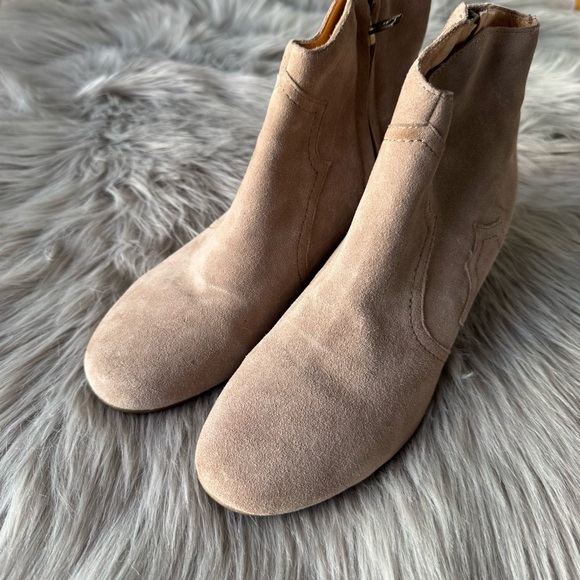 SABEL MARANT Dicker Suede Ankle Boots - Picture 8 of 11
